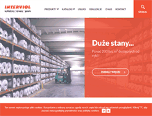 Tablet Screenshot of interviol.pl